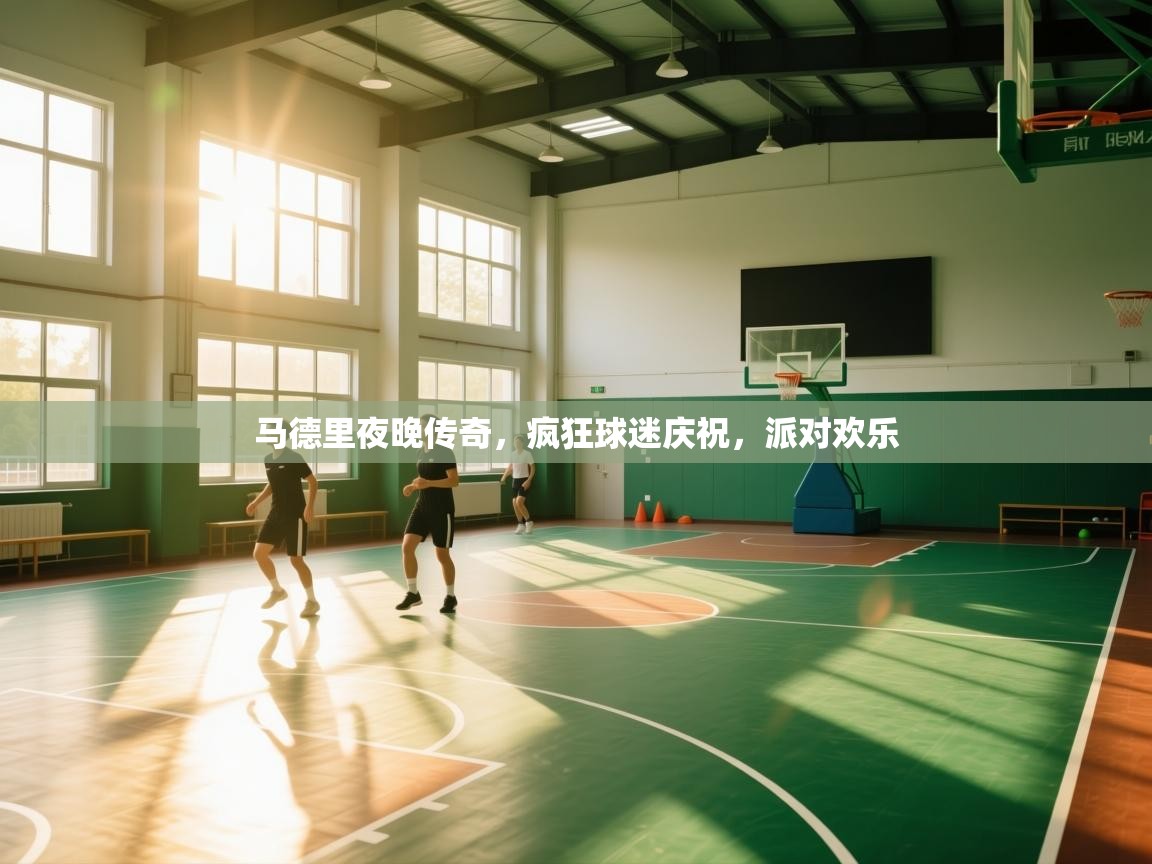 马德里夜晚传奇,疯狂球迷庆祝,派对欢乐 第2张